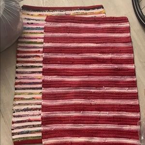 Two 100%cotton mat